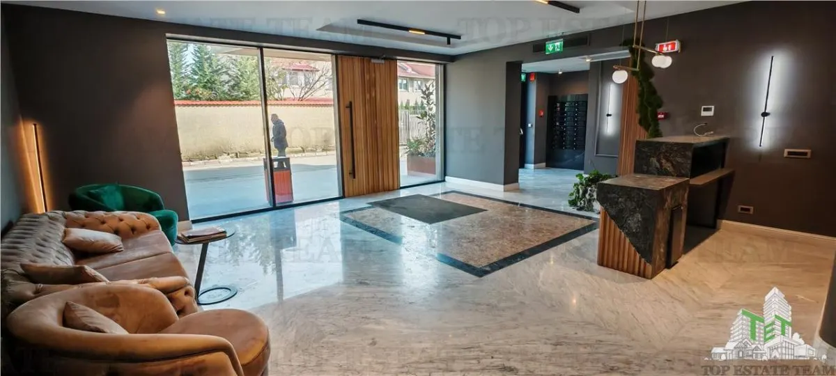 Garsoniera 44mp, cu finisaje premium, toate utilitatile, piscina, complex rezidential securizat, zona Padurea Baneasa - foto 2