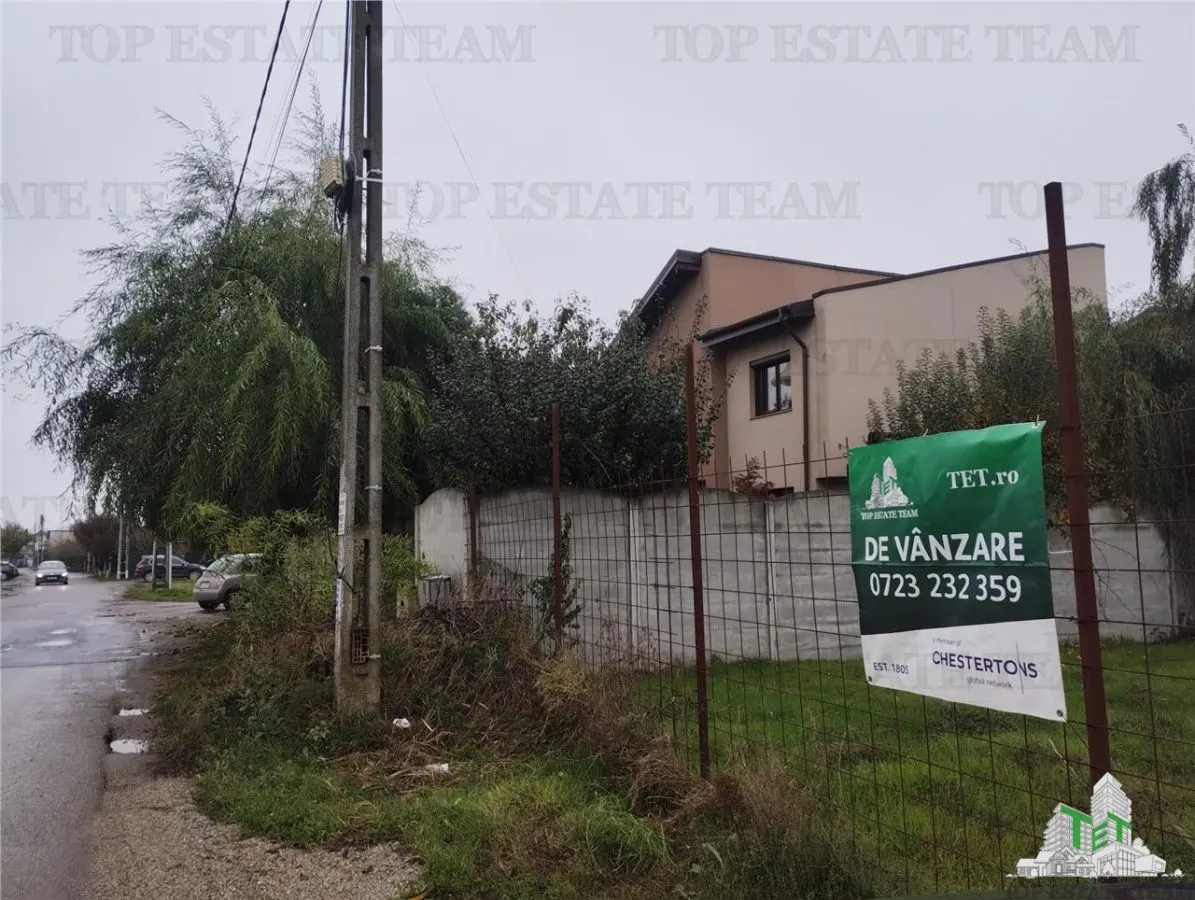 Reducere! Teren intravilan 880 mp cu proiect complet 2 case P+1, Comuna Berceni - foto 3