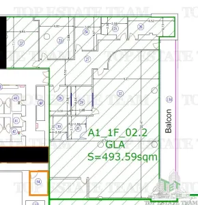Spatiu de Birouri de 494 mp in Zona Baneasa - foto 4