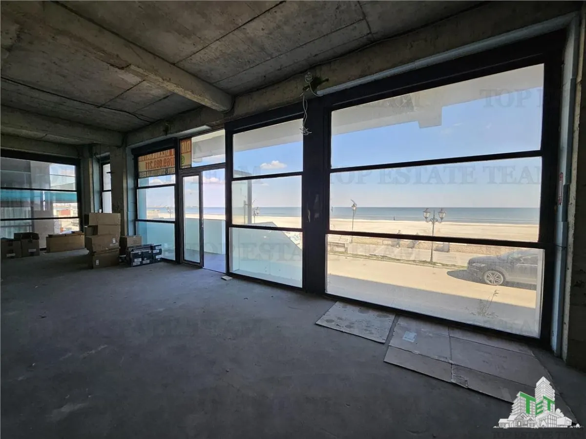 SPATIU COMERCIAL MAMAIA NORD PRIMA LINIE, VEDERE FRONTALA  LA MARE, ZONA DE TRAFIC INTENS, TOATE UTILITATILE JUDETUL CONSTANTA - foto 2