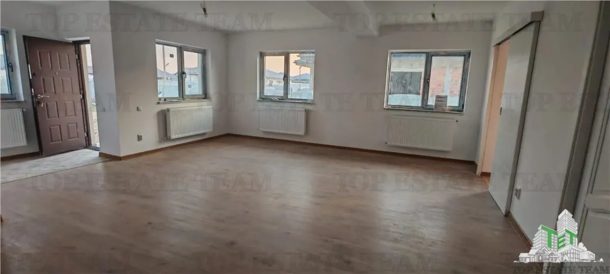 Casa individuala 4 camere pe parter, cu toate utilitatile si 400 mp de teren in Clinceni, posibilitate  rate la dezvoltator pe 10 ani - foto 5