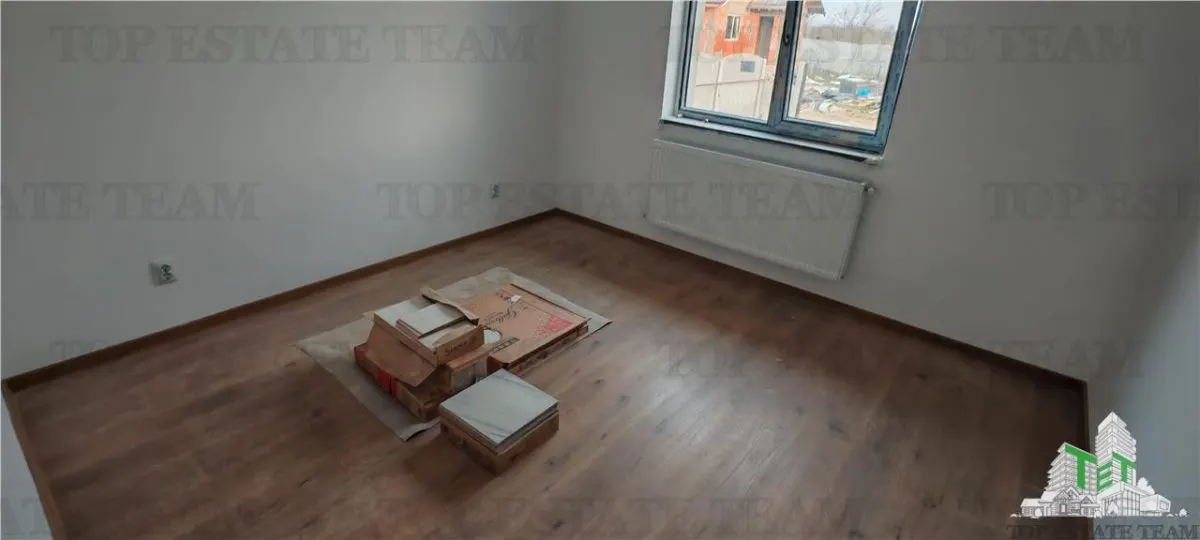 Casa individuala 4 camere pe parter, cu toate utilitatile si 400 mp de teren in Clinceni, posibilitate  rate la dezvoltator pe 10 ani - foto 9