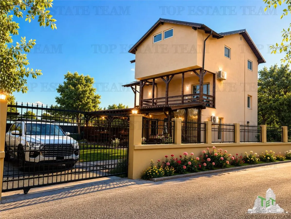 Se Alquila: Casa Unifamiliar Amueblada y Equipada, 5 Dormitorios | 520 m² Terreno, Gulia, Târtășești - foto 1