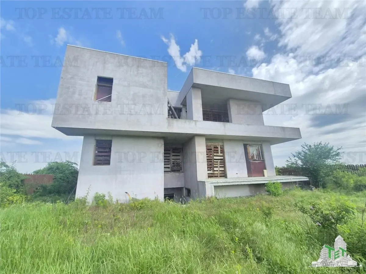Vanzare vila exclusivista S+P+1E /Snagov - Ghermanesti, teren 1.371 mp - foto 1