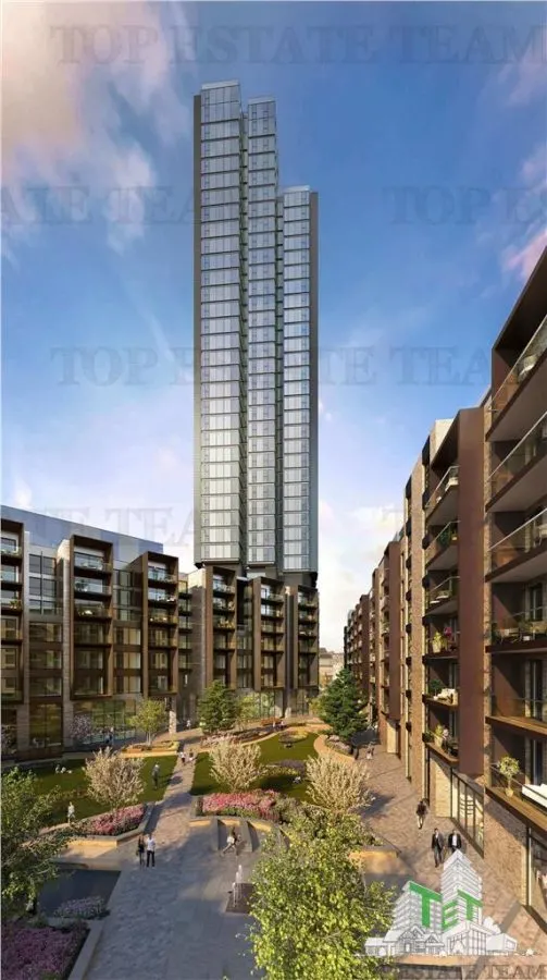 Penthouse 2 dormitoare, Valencia Tower, City Road, UK - foto 1