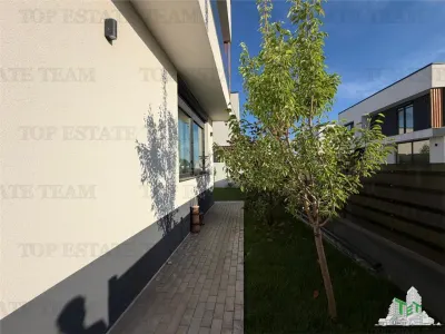 Vila Individuala de Lux in Corbeanca - Zona Parc | 160 mp Utili si Curte de 495 mp - foto 9