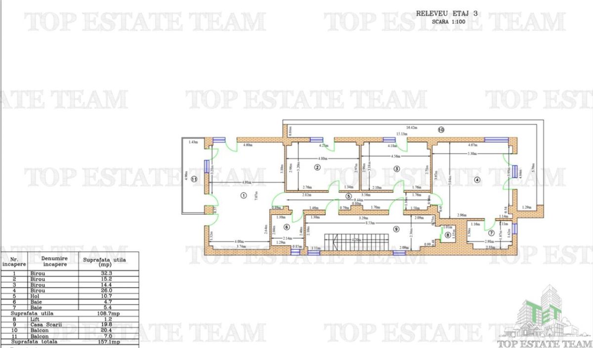 Retail Space + Offices, 1 Mai area, near Grivita Subway Station - foto 20