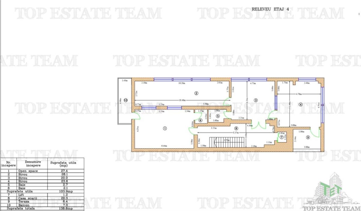 Retail Space + Offices, 1 Mai area, near Grivita Subway Station - foto 21