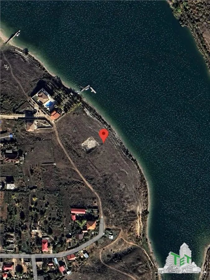 Teren premium 500 mp cu deschidere 25 m - Prima linie la Lacul Limanu, locatie excelenta pentru casa de vacanta sau investitie - foto 3