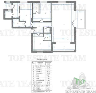 Apartament 4 camere de vanzare in zona Nordului Bucuresti - foto 8