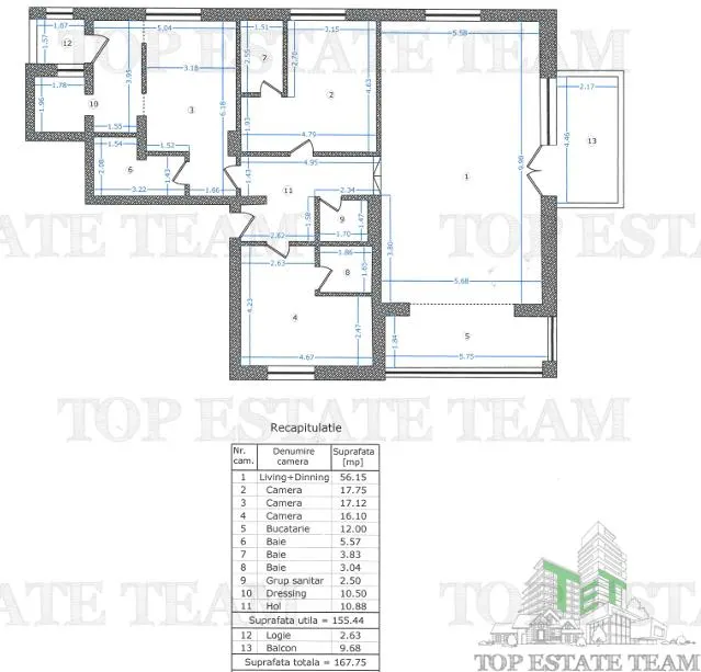Apartament 4 camere de vanzare in zona Nordului Bucuresti - foto 8