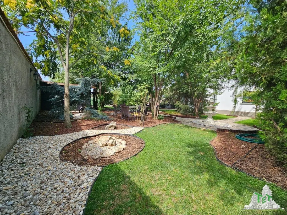 Vila superba, cu piscina, 970mp teren, D+P+E+M, gradina amenajata+pomi fructiferi cu toate utilitatile in Clinceni judet Ilfov - foto 21