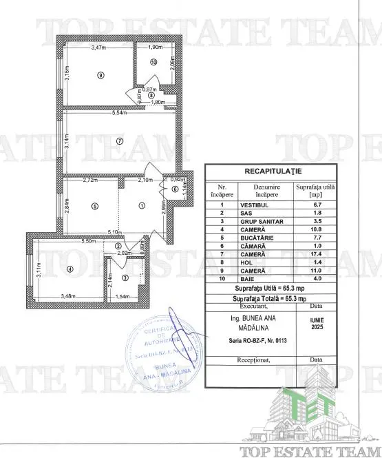Apartament 3 camere langa Metrou Gorjului | Recent Renovat - foto 11