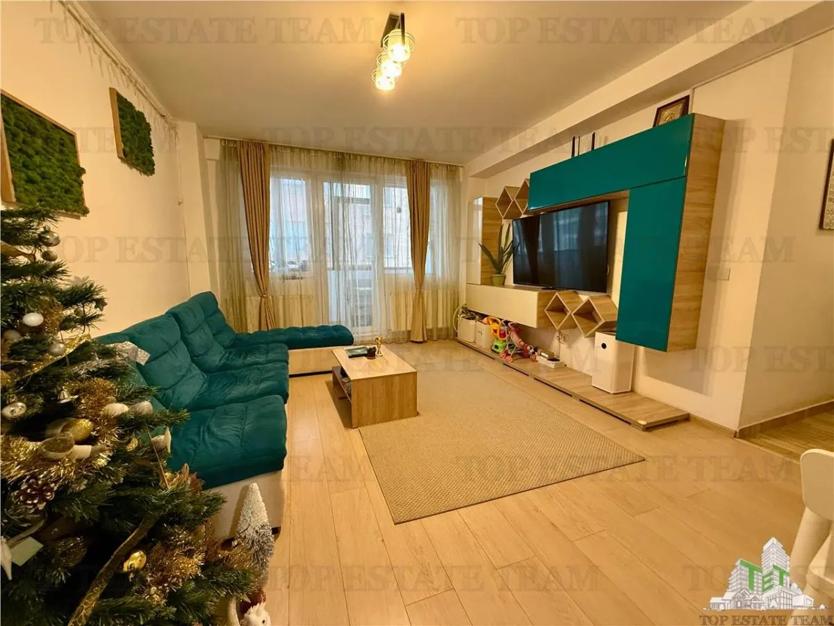 Apartament 3 camere mobilat modern | suprafata totala 78mp - foto 1