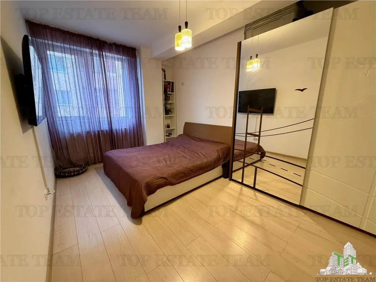 Apartament 3 camere mobilat modern | suprafata totala 78mp - foto 2