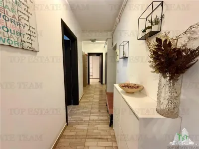 Apartament 3 camere mobilat modern | suprafata totala 78mp - foto 12