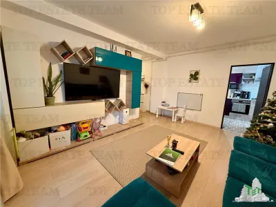 Apartament 3 camere mobilat modern | suprafata totala 78mp - foto 7