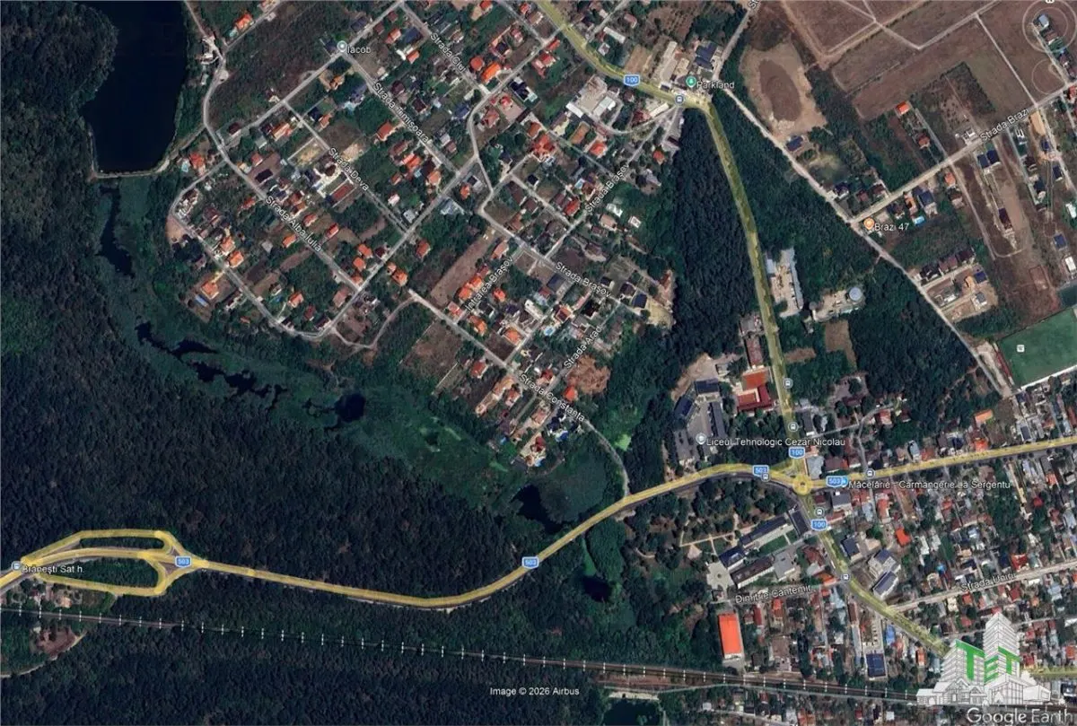 Vanzare teren intravilan construibil, Branesti-Ilfov, 5800 mp, ideal rezidenta sau investitie - foto 2