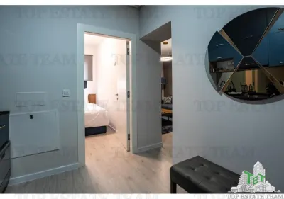 Apartament cu 2 camere complet mobilat si utilat  de vanzare in zona de Nord  / Bulevardul Pipera - foto 5