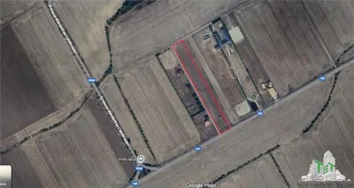 Teren intravilan la  DJ 101, in Gruiu, aproape de manastirea Caldarusani, ideal pt dezvoltatori imobiliari pt imobile cu regim de inaltime de S+P+2E! - foto 1