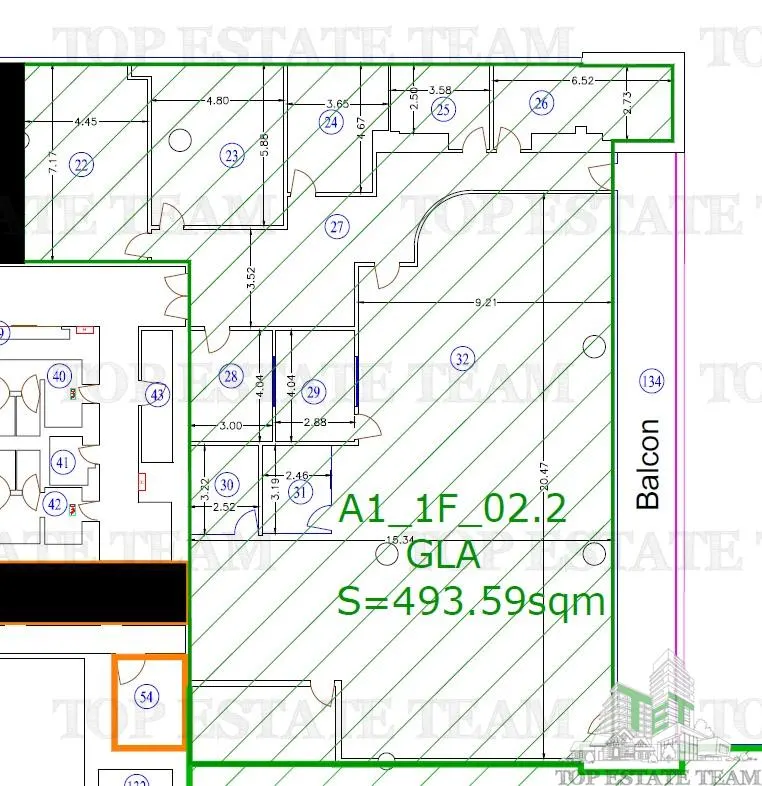 Spatiu de Birouri de 494 mp in Zona Baneasa - foto 12