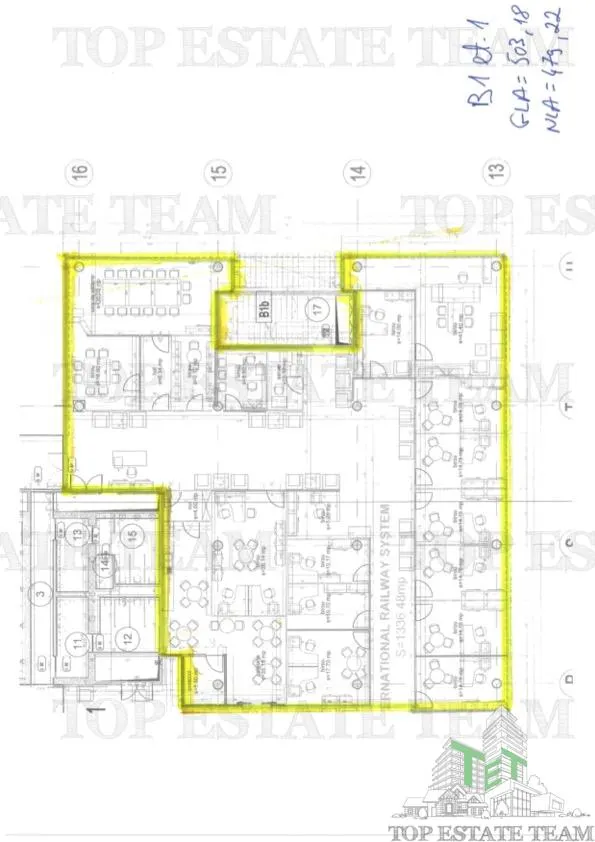 Spatiu de Birouri de 480 mp in Zona Baneasa - foto 7