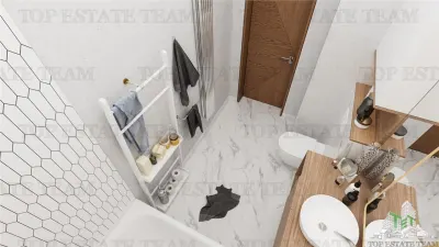 Apartament 2 camere intr-un bloc nou, modern, 61mp utili + balcon,  la 15 minute de Palatul Parlamentului. - foto 20