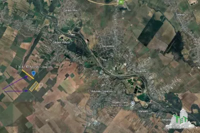 Oportunitate pentru investitori. Teren intravilan 186.441 mp in zona viitorului aeroport international al Capitalei - foto 1