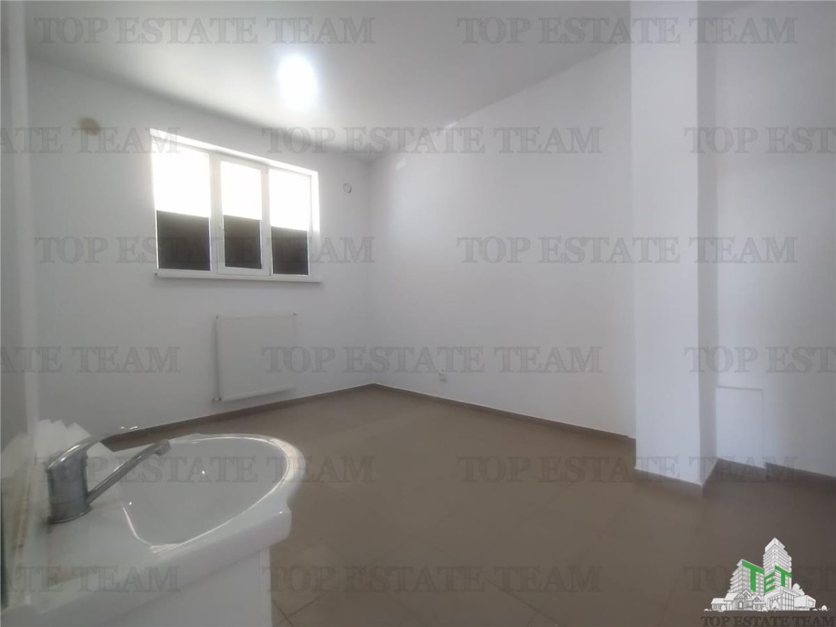 Spatiu comercial 118 mp parter bloc nou, curte pavata frontala, ideal cabinet medical/office Popesti Leordeni - foto 8
