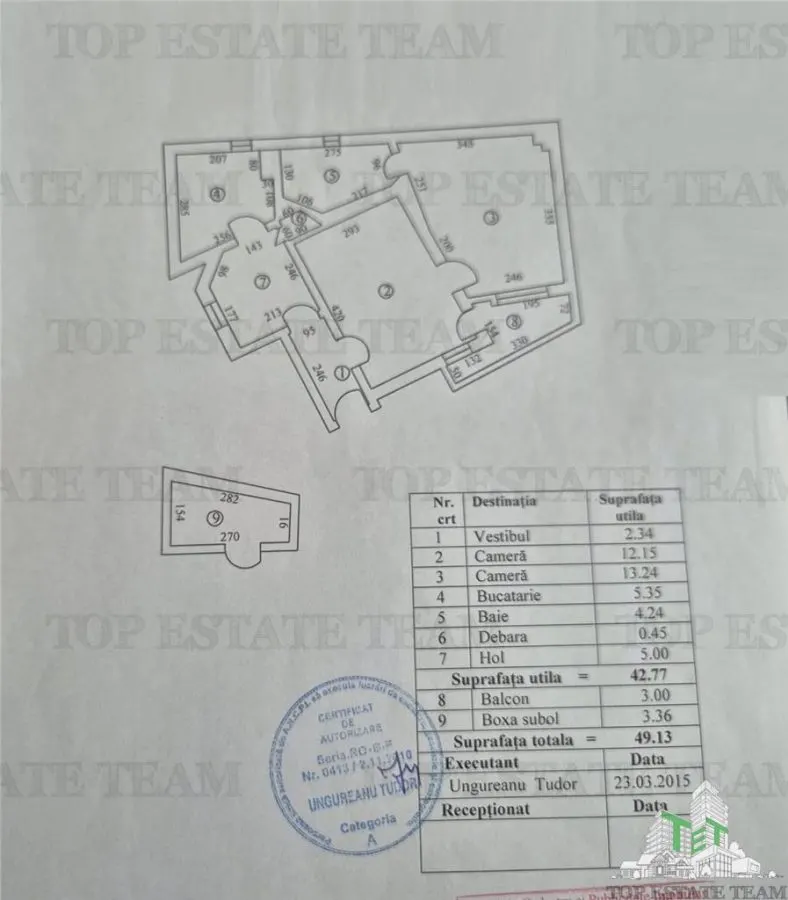 Unirii Marasesti apartament  in vila etaj 1/2 - foto 11