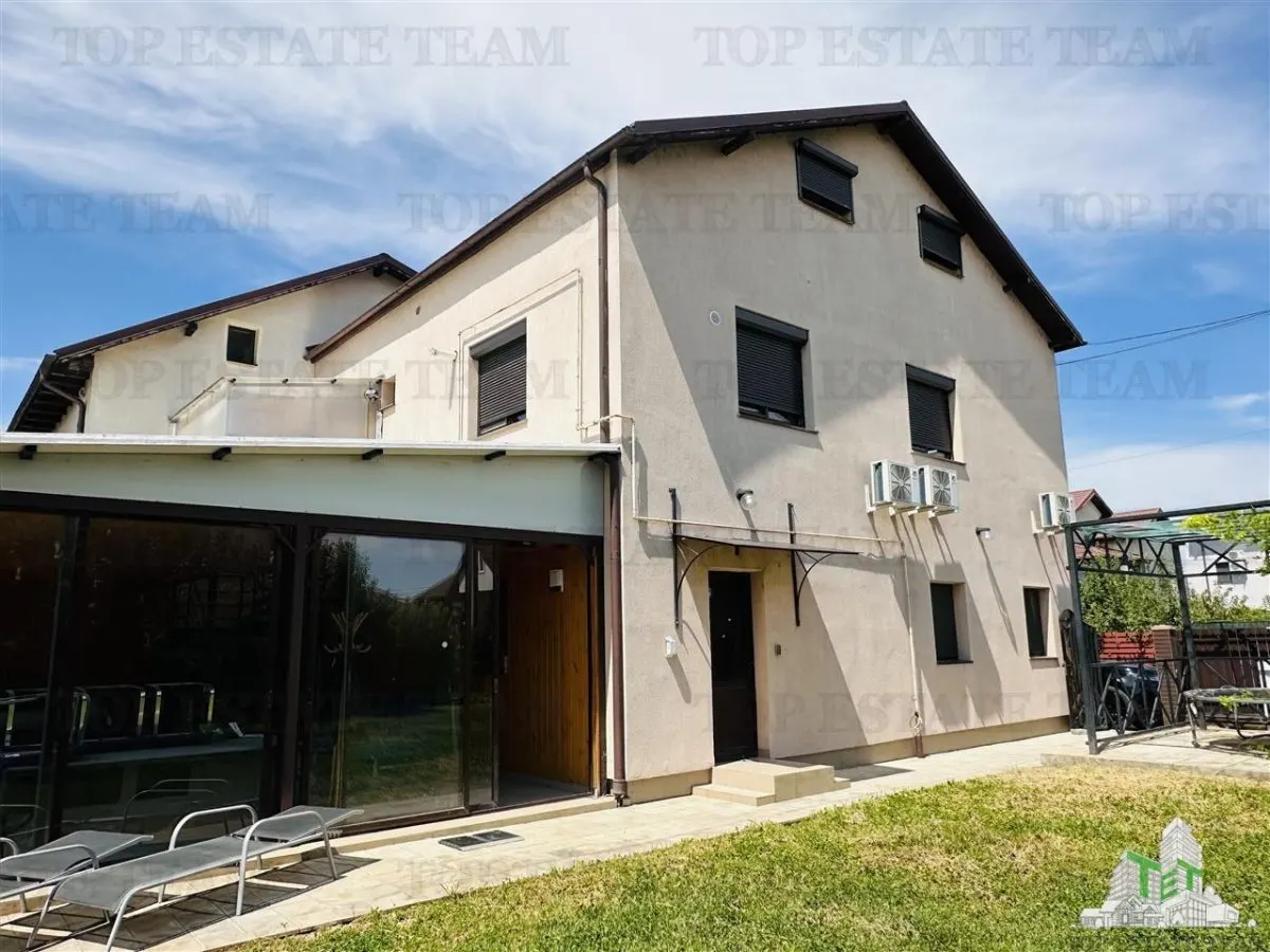 Vila individuala 300 mp construiti, 523 mp teren imprejmuit, strada privata, CHIAJNA - foto 1