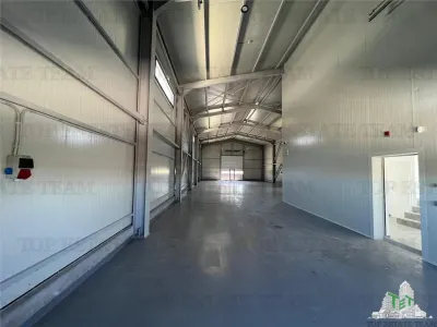 Hala industriala, pretabila, fabrica, productie, service auto, 1024mp teren, 421mp utili,Panouri solare, 46kw, Domnesti Ianga Linia de Centura - foto 1
