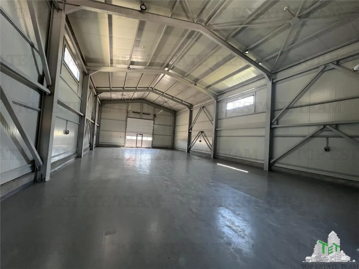Hala industriala, pretabila, fabrica, productie, service auto, 1024mp teren, 421mp utili,Panouri solare, 46kw, Domnesti Ianga Linia de Centura - foto 3