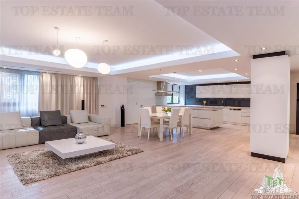 Apartament exceptional 3 camere, Herastrau, Nord, Parcare Subterana - foto 3