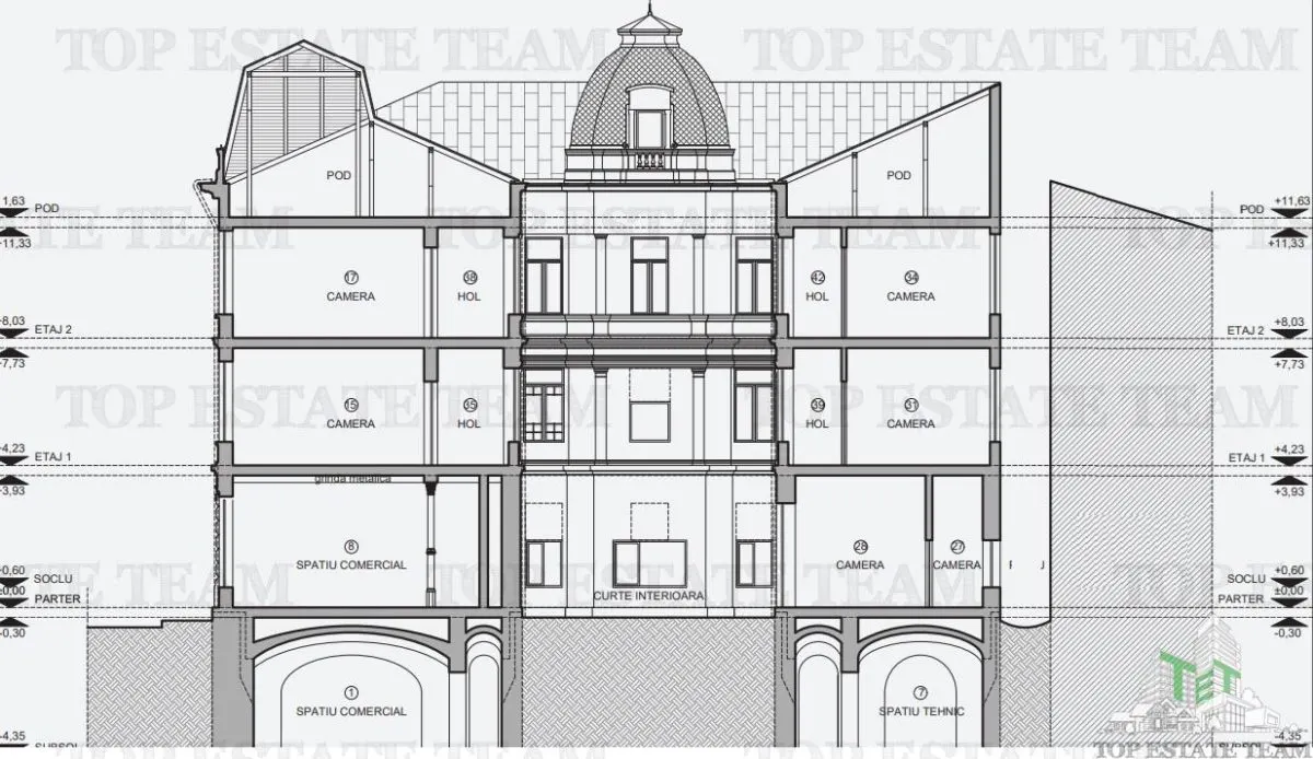 Hotel 61 camere in Centrul Vechi, cu proiect pentru restaurare - foto 4