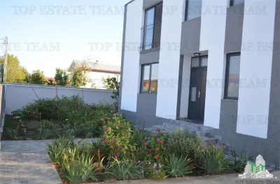 Vila individuala cu 5 camere,  2 terase, 4 locuri de parcare,350mp teren imprejmuit si toate utilitatile in Cornetu, Ilfov - foto 1