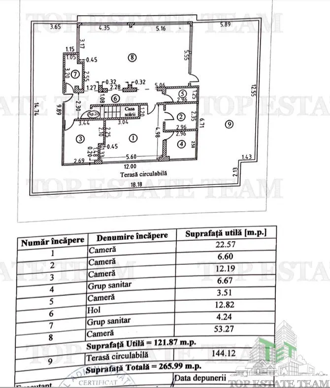 Apartament 5 camere, 265 mp, zona Campus, Constanta - foto 3