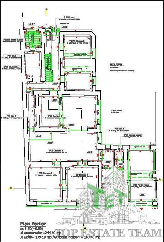 Vanzare vila interbelica reconsolidata si renovata in zona Armeneasca - foto 12