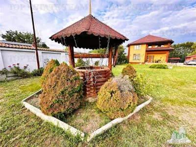 VILA DE VANZARE CU TEREN 4690 MP GOLF NICULESTI - foto 1