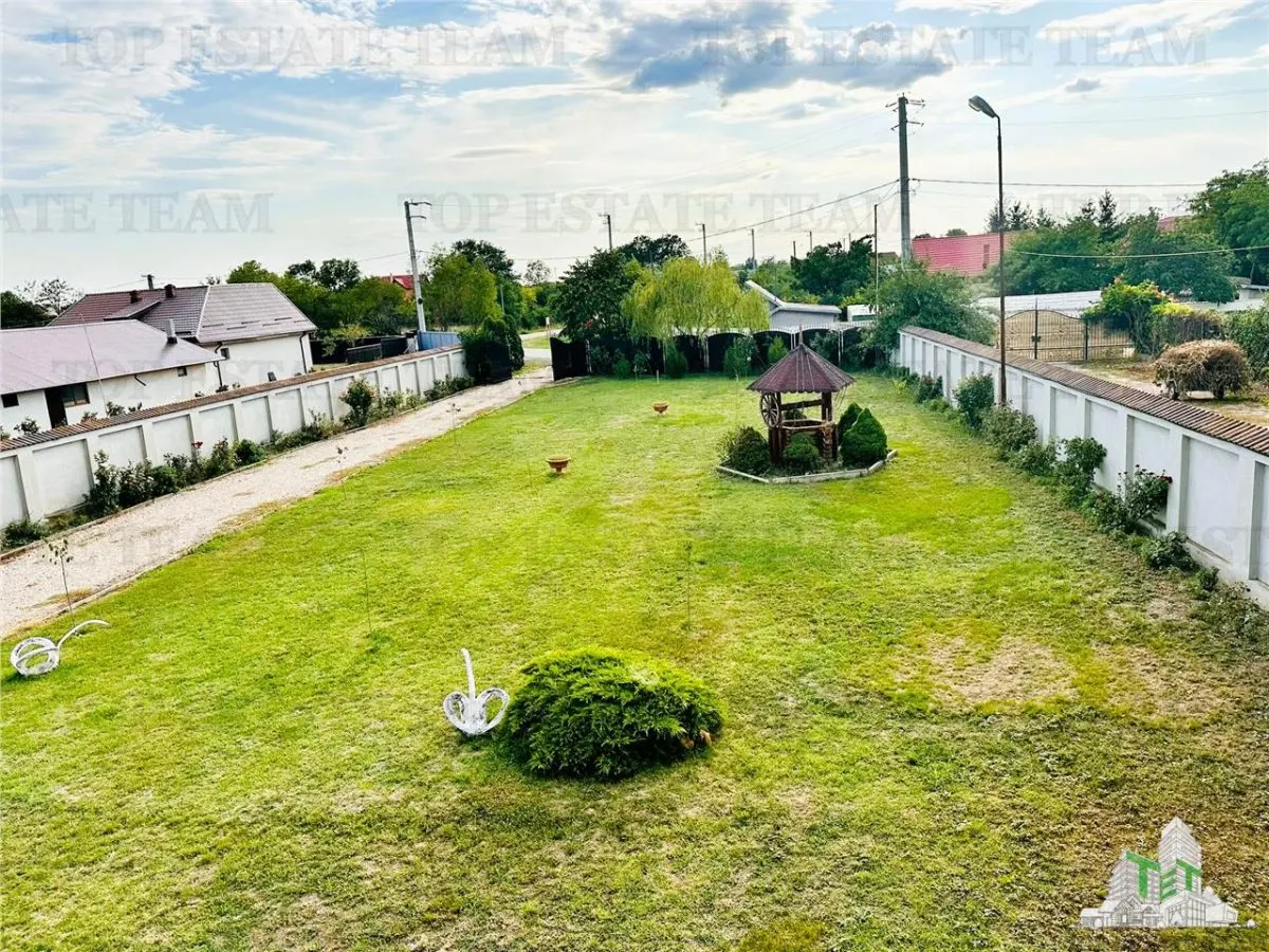 VILA DE VANZARE CU TEREN 4690 MP GOLF NICULESTI - foto 8