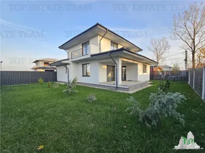 Vila lux 4 camere (dormitor parter) in Domnesti - foto 1