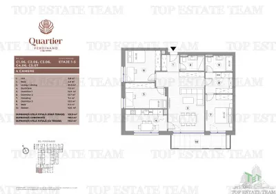 Apartament 4 camere Bd Ferdinand - foto 4