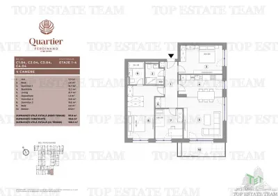 Apartament 4 camere Bd Ferdinand - foto 3
