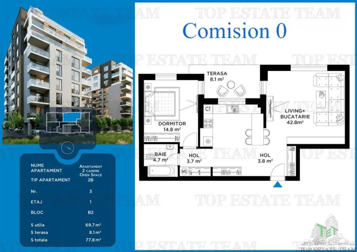 Bucurestii Noi/Straulesti | Bloc nou construit la standarde inalte - foto 4