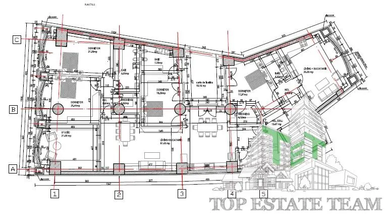 4 Camere zona Universitate-Piata Rosetti - Armeneasca - foto 21