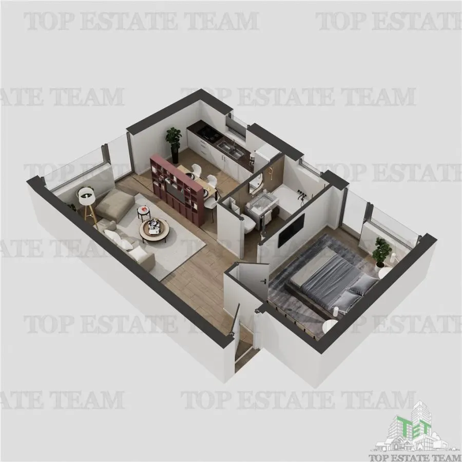 Apartament 2 camere de vanzare in zona Baneasa - foto 4