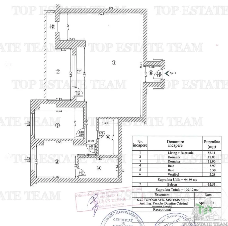 Inchiriere apartament 3 camere Arcul de Triumf - foto 13