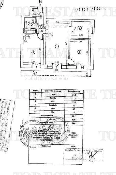 Apartament cu 4 camere de vanzare, Bulevardul Marasesti - Curte 277 Mp + 4 locuri de parcare - foto 13