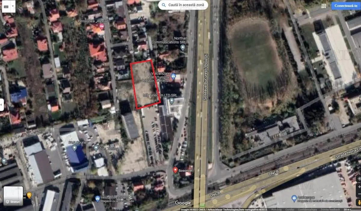 Vente Terrain 1.500 m² Otopeni, DN1 - foto 1