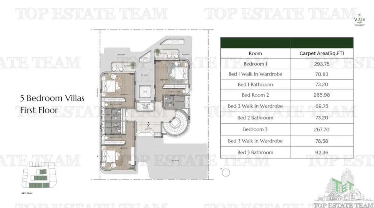 House / villa for sale 745 sqm in Dubai - foto 12
